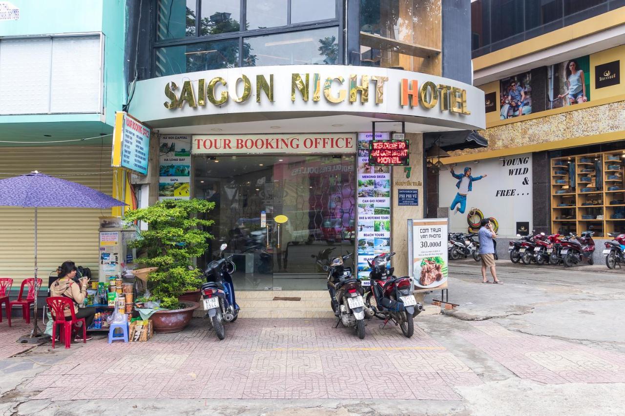 Saigon Night Hotel Ho Či Minovo Město Exteriér fotografie